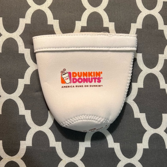 Dunkin Donuts vintage NEW Cup Cooler/Koozie sleeve SMALL - Picture 2 of 3